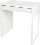 MICKE, Klassiek wit bureau 73x50 cm - IKEA