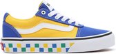 Vans YT Ward Jongens Sneakers - Dazzling Blue/White - Maat 34
