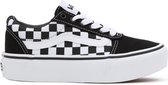 VANS MY Ward Platform (Checkerboard) Black/Whte -Maat 31