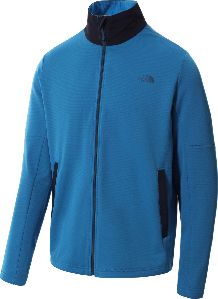 The North Face M WAYROUTE FULL ZIP Heren Outdoorvest Marineblauw