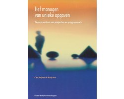 Omslag van Managen Van Unieke Opgaven