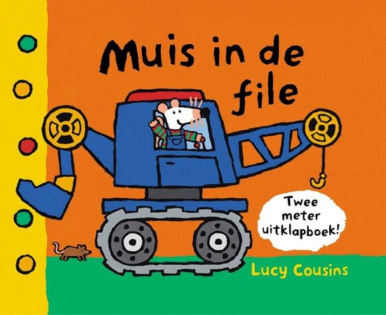 Cover van het boek 'Muis in de file' van Lucy Cousins