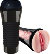 GAVURY PRIME CLIMAX MASTURBATOR – Mannen -  Zuigt en Vibreert – Extreem Realistisch – Pocket Pussy – Suction Seksspeeltjes – Siliconen Vagina – Penis en Eikel vibrator - Pijpen - G