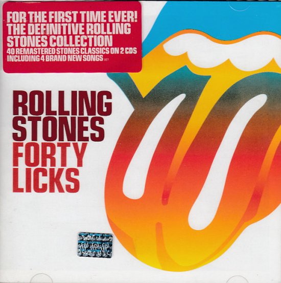 CD cover van Forty Licks van The Rolling Stones
