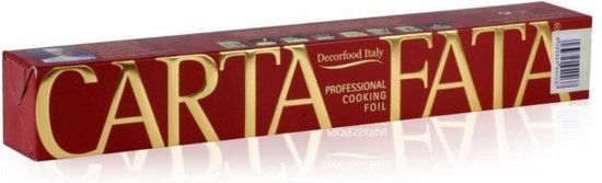 Décor alimentaire Italie Carta Fata Rol, Feuille de cuisson au four, transparent