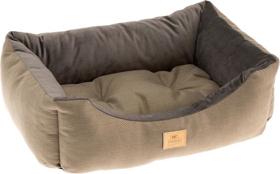 Ferplast Honden- en kattenbed Chester 80 bruin