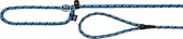 Trixie hondenriem mountain rope retriever blauw / groen - 170X1,3 CM