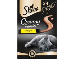 Sheba creamy snacks KIP 5x 4stuks