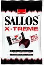Sallos X-Treme drop met salmiak