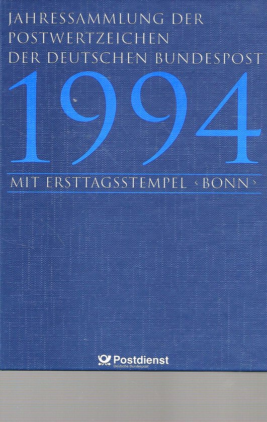 POSTZEGELS - JAARSET 1994 DEUTSCHE BUNDESPOST