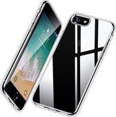 Siliconen Telefoonhoesje - Geschikt voor iPhone 8 - Hoesje - Back Cover - Transparant