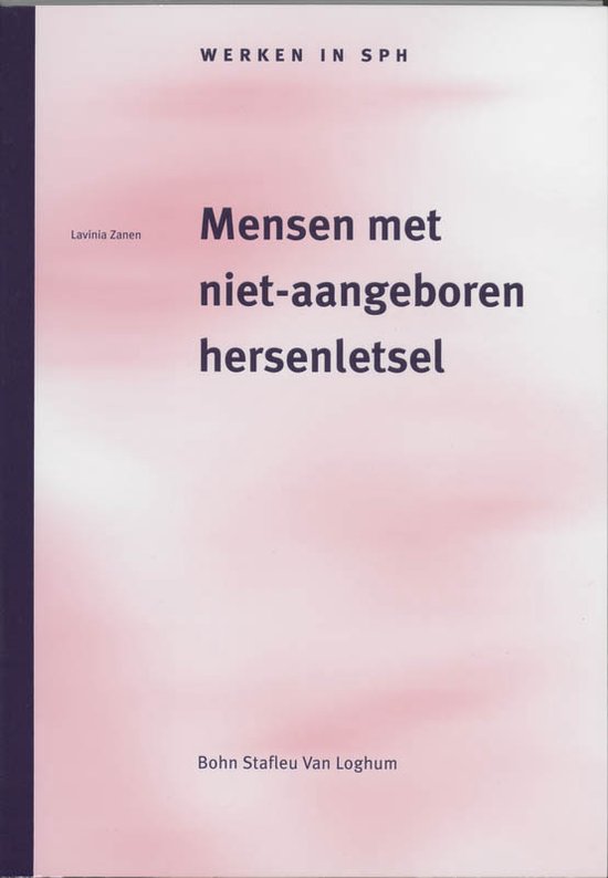 Werken in SPH - Mensen met niet-aangeboren hersenletsel - cover