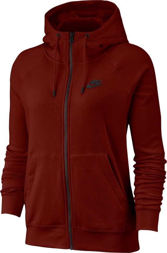 Nike Sportswear Essential Hoodie Full Zip Fleece Dames Vest - Maat XS |  bol.com