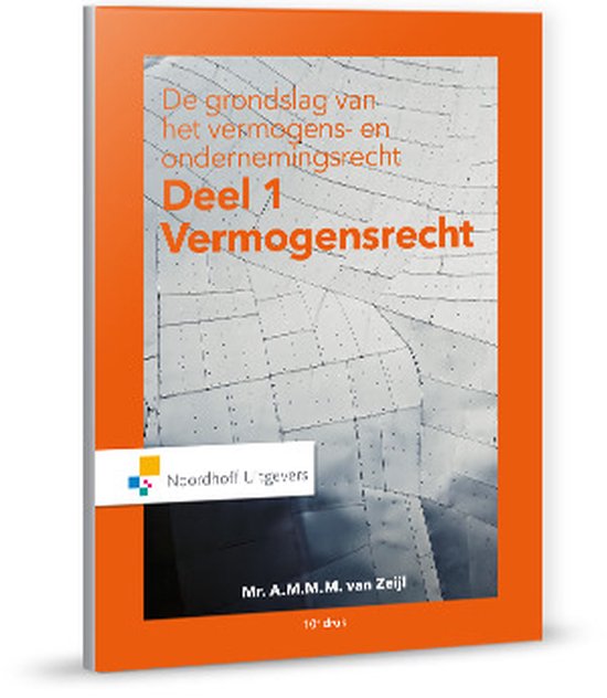 De grondslag van het vermogens- en ondernemingsrecht 1 -   V ... - cover