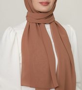 Hoofddoek Chiffon Solid Rock – Hijab – Sjaal - Hoofddeksel– Islam – Moslima