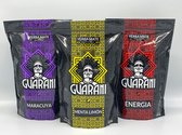 Guarani fruitpakket yerba mate met 3 verschillende smaken - 3 x 500 gram - Guarana, Passievrucht en Citroen