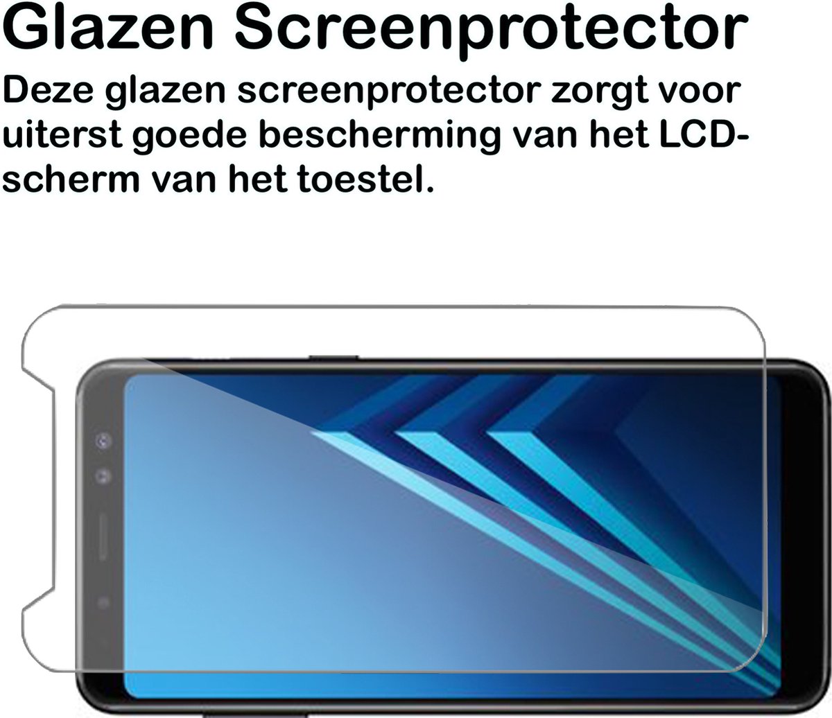 Samsung A8 Screenprotector Beschermglas Samsung Galaxy A8 Screen