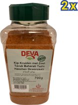 Deva - Kip kruiden met zout - 2 x 700g