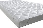 7dreams® 95 x 195 cm matrasbeschermer, microvezel, soft-topper, onderbed met speciale klimaatvezelvulling, Öko-Tex zegel, matrasbeschermer voor boxspring- en waterbedden, verschillende maten