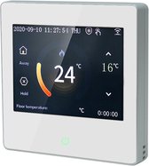 Quickh® Slimme Thermostaat WiFi - WiFi Thermostaat met App - Thermostaat Draadloos - Smart Thermostaat - Digitale Thermostaat