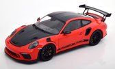Porsche 911 (991/2) GT3 RS 2019 "Weissach Package" Orange / Carbon 1-18 Minichamps Limited 111 Pieces