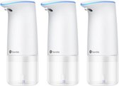 TeamMe Geavanceerde Automatische Zeepdispenser - Desinfectiedispenser - Zeeppomp - Touchless Sensor - 450 ml - 3 stuks
