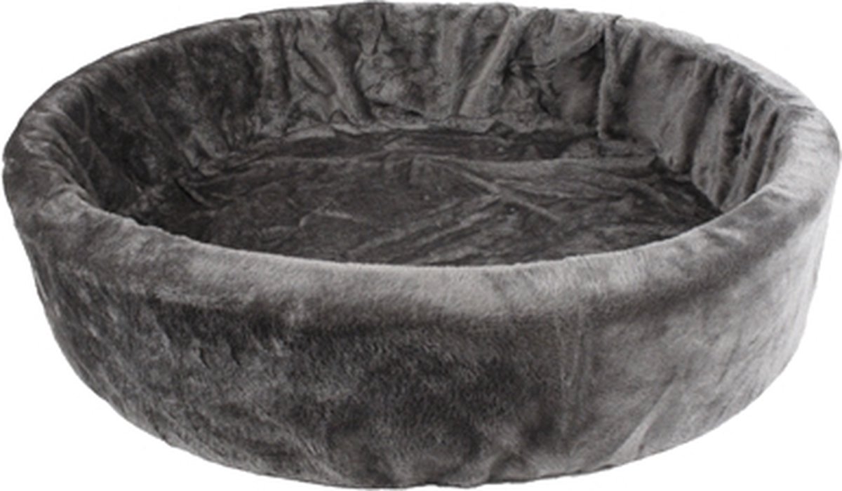Petcomfort hondenmand bont grijs - 66x56x18 cm