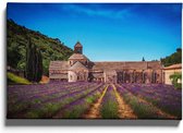 Senanque Abbey - Walljar - Wanddecoratie - Schilderij - Canvas