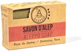 Aleppozeep 8%- Damascus Rose-zeeptablet-aleppozeep met rozengeur-terugvettend -eczeem - psoriasis