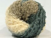BEATRICE TAUPE-ECRU-BLUE BOUCLE (71488) PER 4 STUKS.