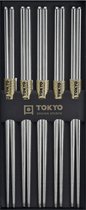 Tokyo Design Studio – Eetstokjes – Roestvrij Staal – 5pcs