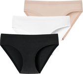 Schiesser Dames naadloze slip 3 pack Invisible Cotton