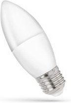 Spectrum - LED lamp E27 - C38 - 4W vervangt 40W - 6000K daglicht wit