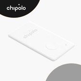 Chipolo Card - Bluetooth GPS Tracker - Keyfinder Sleutelvinder - 1-Pack - Wit