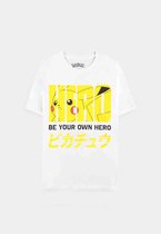 Pokémon Heren Tshirt -XL- Be Your Own Hero Wit