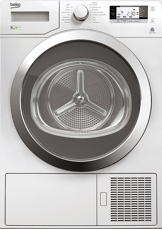 Beko DPY8506GXB1 wasdroger Vrijstaand Voorbelading 8 kg A+++ Wit