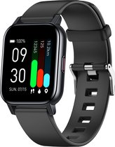 yS4N Smartwatch Pro - Stappenteller - Temperatuurmeter - Activity Tracker - Hartslagmeter - Saturatiemeter - Bloeddrukmeter - Slaapmeter - Smartwatch - Sport - Bluetooth - Horloge