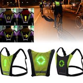 Loft Home Hardloopvest | Veiligheidsvest | Hardlopen | Reflecterend | Afstandsbediening | LED | Neon | 4V