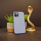 Apple iPhone 13 Pro hoesje Siliconen-Paars-Purple-Case