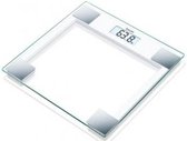 Beurer GS 14 Personenweegschaal - Digitaal - Tot 150 kg - Veiligheidsglas - LCD display - Quick Start - Automatische uitschakeling - Overbelasting-indicator - Incl. batterij - 5 Jaar garantie