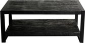 Salontafel Lucas 110x60x45cm zwart mangohout