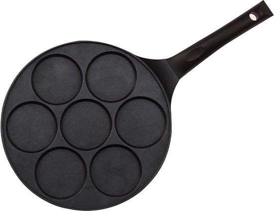 Boost Korea niet voldoende Pancake pan - Gietijzer - Crêpemaker - Pan voor pannenkoeken - Pancake  maker... | bol.com