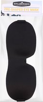 Oogmasker JIDION - Nachtmasker - Reismasker - Zwart - Kunststof - 20 cm