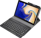 DrPhone - KC4 Smart Keyboard Case – Toetsenbord cover – Android Tablet Tab A – 10.5 Inch – (Model SM- T590/T595) - Zwart