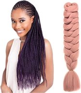 X-pression Ultra Braid Premium - Cheveux tressés Flamigo Pink - Cheveux synthétiques