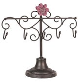 Sieradenhouder 38*11*25 cm Zwart Metaal Sieradenrekje Juwelenhouder Juwelenrekje
