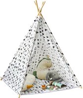 Simpletrade Tipi Speeltent - Speeltent - Voor kinderen - Geïntegreerde vloer - Kinderhuisje - 121x158x118 cm