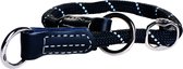 Rogz Rope Sliphalsband Zwart - Hondenhalsband - 45-55X1.2 cm