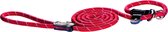 Rogz Rope Jachtlijn Rood - Hondenriem - 180x0.9 cm