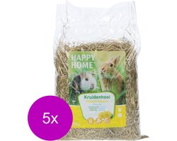 Happy Home Kruidenhooi - Paardebloem  - Konijnenvoer - 5 x 500 g